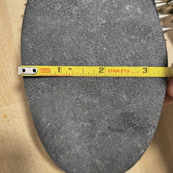 UNIF Hellraiser Studded Leather Loafers - Picture 9 of 10